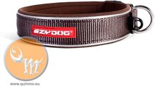 EzyDog classic neopreen halsband, chocolate, maat M