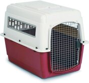Varikennel Ultra Transportbox Large - 91x63x66 cm - Beige/Lichtbruin - Max. gewicht hond 31.7kilo