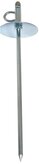 Flamingo Hondenaccessoire Grondpin - Grijs - 38 x 9 x 9 cm