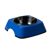 Super Design Hondenvoerbak Vierkant Xl Blauw - Hondenvoerbak - 27x9 cm