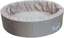 Napzzz Mand Ovaal Taupe 46X40X13 CM