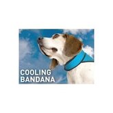 Bodycooler Pet Bandana S voor de hond Effen Blauw