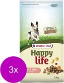 Happy Life Adult Mini - Hondenvoer - 3 x Lam 3 kg