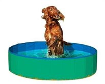 Karlie doggy bad groen/blauw 80 cm