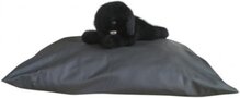 Topmast Hondenkussen Classic Leatherlook Antraciet-Zachte vulling