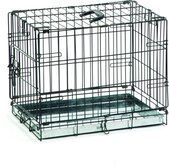 Beeztees - Hondenbench - 1 Deurs - Zwart - 49x36x40 cm