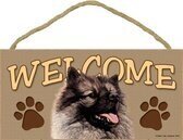 Keeshond Welcome Bord