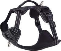 Rogz Explore Tuig Gevoerd Zwart - Hondenharnas - 43-59 cm