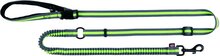Trixie Jogginglijn - Hondenhardlooplijn - 133-180x2.0 cm Grijs Groen