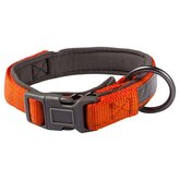 Adori Veiligheidshalsband Reflectie Oranje&Grijs - Hondenhalsband - 38-51x2.0 cm