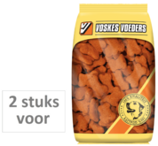 2 stuks! hondenvoer gerookte kluifjes groot Voskes