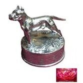 Dieren Mini - Urn Hond Engelse Engelse Stafford Terrier Urnen Honden van Tin