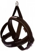 Ezydog Hondentuig Quick fit  - Zwart - 36/56cm