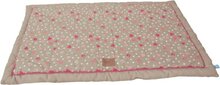 Lief! Benchkussen Girls - Beige/Roze - L: 104 x 67 cm