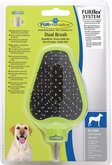 Furminator Furflex Dual Brush - Hondenvachtborstel - 12x5x18 cm Groen