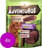 Adventuros Strips - Hondensnacks - 4 x 90 g
