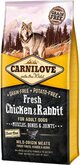 Carnilove Dog Fresh Kip en Konijn 12 kg