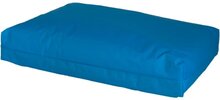 Losse hoes hondenkussen nylon turquoise maat 90x120x15 cm