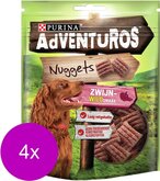 Adventuros Nuggets - Hondensnacks - 4 x 90 g