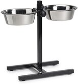 Beeztees Standaard - Hondenvoer- en drinkbak - Zwart - 25 cm