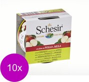 Schesir Adult Hondenvoer - Kip & Appel - 10 St à 150 gr