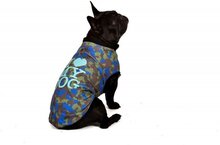 I Love My Dog Honden sweatshirt Camu Blue