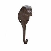 Haakje hond - set van 3 stuks - gietijzer - bruin - Esschert Design
