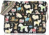 Amelie HONDEN Dogs Omhang Schoudertas Canvas Tas