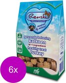 Renske Gezonde Beloning Hartjes 150 g - Hondensnacks - 6 x Kalkoen