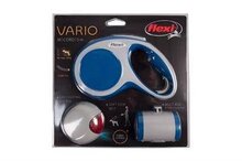 Flexi voor hond vario set blauw _