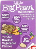 150 gr little big paw malse eend / groenten dinner hondenvoer