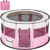 TecTake -  Puppyren Carola roze (Ø x H): 114 x 58 cm - 402437