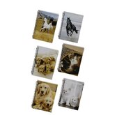 Dieren notitieboekje A6 Golden Retriever honden