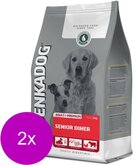 Denkadog Senior Diner Rund&Kip&Vis - Hondenvoer - 2 x 2 kg