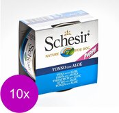 Schesir Puppy Hondenvoer - Tonijn & Aloe Vera - 10 St à 170 gr