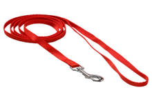 Adori Looplijn Nylon Rood - Hondenriem - 120X1.0 cm