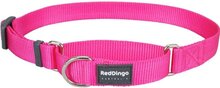Red Dingo Martingale Correctie Halsband Hond 15mm 25-39cm MC-ZZ-HP-15