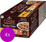 Wellness Core Tender Filets Poultry Multi-Pack - Hondenvoer - 4 x Mix 4x170 g
