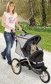 Karlie sport buggy zwart/grijs 123x57x105 cm