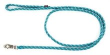 Looplijn voor hond longe nylon reflecterend blauw 13 mmx200 cm
