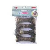 Boneguard Rawhide Bones Zalm - 13,5 cm - 4 stuks