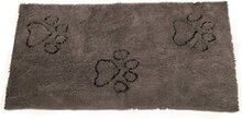 Dirty Dog - Droogmatloper Hond - Grijs - 152x76 cm