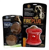 Starmark everlasting fire plug voerbal met treat veggie large