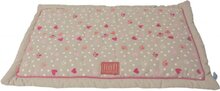 Lief! Benchkussen Girls - Beige/Roze - S: 75 x 47 cm