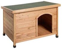 Flamingo hondenhok Plano - 86 x 58 x 58 cm - bruin