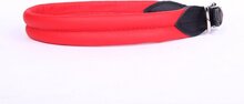 Dog's Companion Leren Halsband - 32-37 cm x 25 mm - Rood