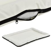 [en.casa]® Hondenkussen - XL - Crème