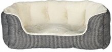 Trixie hondenmand davin grijs / creme 50x40 cm
