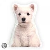 Intimo Sierkussen Hond Maltezer Leeuwtje gevuld 40x30cm