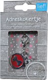 Lief! Adreskoker Met Bot Girls Donkerroze - 2.5X1X6 CM